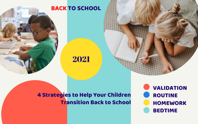 4 Strategies to Help Your Children Transition Back to School