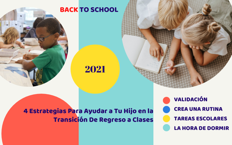 4 Estrategias Para Ayudar a Tu Hijo en la Transición de Regreso a Clases